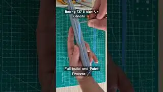 Easy build process of a Boeing 737 #modelaircraft #scalemodel #scalemodelbuilding #aircraft #zvezda