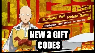 New 3 Gift codes one punch man Strongest