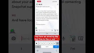 Asking AI Creepy Questions🫢🤨 #viral #trending #subscribe #like #trending #snapchat