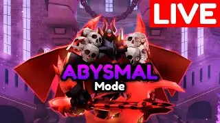 🔮 ABYSMAL MODE UPDATE in Toilet Tower Defense 🔴 Live Stream