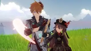 Genshin Impact | met someone who can play Lyre, he played Coffin Dance ⚰