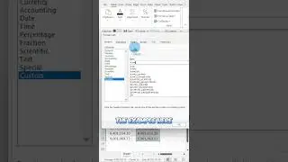 Auto Format Numbers In Excel #shorts #tutorial #excel