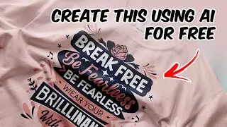 Create T-Shirt designs using AI