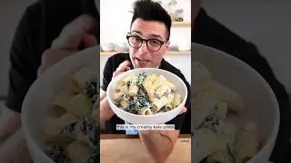 Creamy Kale Pasta in 20 minutes