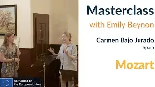 Carmen Bajo Jurado - Mozart G major Concerto - MASTERCLASS