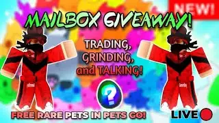 🔴 LIVE 🔴 GIVING AWAY FREE PETS and ITEMS IN PETS GO! (Roblox)