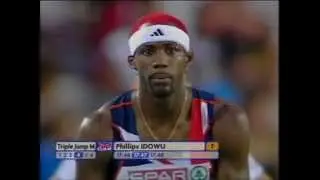 Phillips Idowus Best Ever TJ(17.81) (Winning Jump European Championships,2010)