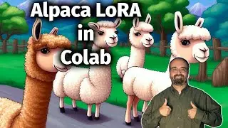 Run Alpaca-LoRA in Google Colab (6.3)