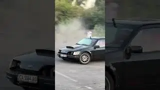 Ford Sierra раздает дрифта