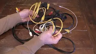 How to Wrap Cords without Ties