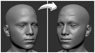 How To Sculpt Blendshapes In ZBrush AU 1 & 2 (Step-By-Step)