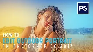 How To Edit Outdoor portraits ||  In Photoshop Tutorial [ Basic ]