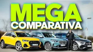 ¿CUÁL GANA? ✅ BMW X1 vs Audi Q3 vs Mercedes GLA | Comparativa