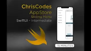 (2020) SwiftUI - Sliding Menu - 15 Minutes - Intermediate