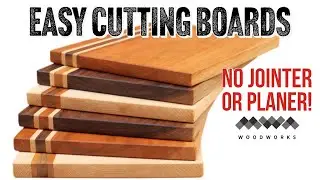 How to Make a Cutting Board with Minimal Tools