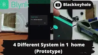 How to make Smart home setup Blackkeyhole|Prototype|IOT|Arduino|Node mcu|Esp8266