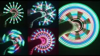 Assembling a LED HAND SPINNER, FIDGET TOY at home