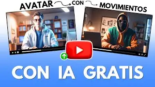 Como hacer un AVATAR ANIMADO para YouTube GRATIS 2025 ✅