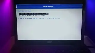 Как зайти и запустить BOOT menu на ноутбуке ACER для загрузки с ФЛЕШКИ