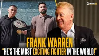 “He’s the most exciting fighter in the world” Frank Warren discusses Nick Ball’s homecoming 🔥