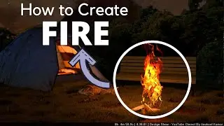 Realistic Fire Using VRay for SketchUp