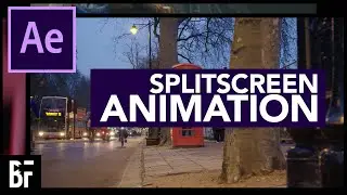 Create a Split Screen Animation - After Effects Tutorial