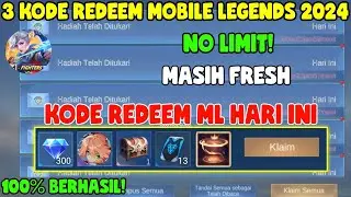 NO LIMIT! 3 KODE REDEEM ML HARI INI KODE REDEEM MOBILE LEGENDS KODE REDEEM ML TERBARU SEPTEMBER 2024