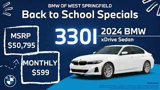 BMW 330i xDrive Sedan: Elevate Your Commute | Back-to-School Offers