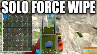 How a SOLO Survives Force Wipe - Rust Console Edition