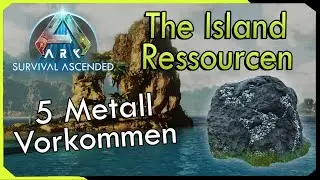 5 Metall Farm Spots auf The Island ARK Ascended + Tipps wie Ihr mehr Farmen könnt