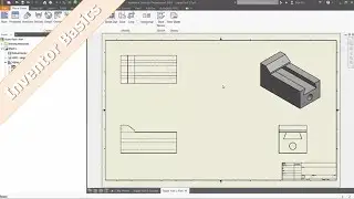 Inventor 101: Detail Part Drawings from 3D CAD