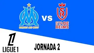 Olympique Marseille 2-2 Stade de Reims en vivo Ligue 1 Jornada 2