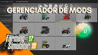 Como Usar Ferramenta Para Gerenciar Mods - FS 17, 19 | MOD MANAGER Tutorial