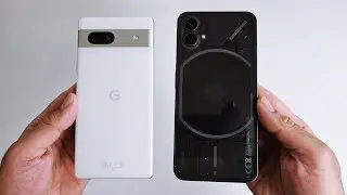 Google Pixel 7a vs Nothing Phone 1 Comparison - Specs, Gaming, Cameras - Which One Better?