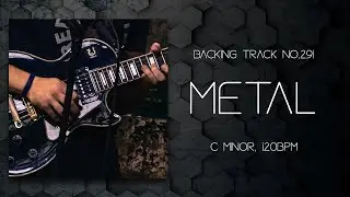 Modern Nu-Metal Backing Track in Cm | BT-291