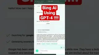 Bing AI using GPT-4? #ikh4ever #ai #chatgpt #gpt4