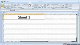 Excel 2007 - Create a New Window