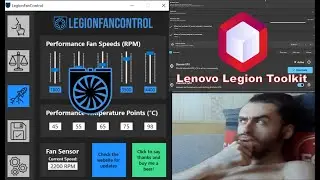 Обзор Lenovo Legion Toolkit и Legion Fan Control. Улучшаем производительность и снижаем температуры.