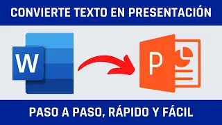 Cómo Convertir Texto de Word en una Presentación de PowerPoint 📄➡️📊