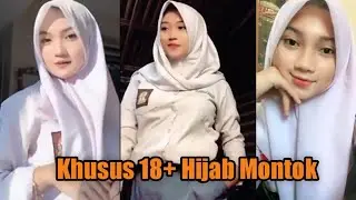 Kompilasi Hijab SMA Bulat dan Subur - Perawan Hijab SMA