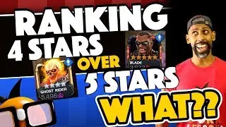 Ranking 4 Stars Instead of Five Stars WHAT?? [Marvel Contest of Champions]