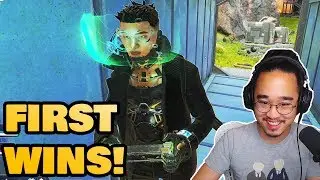 My First Wins on WORLDS EDGE!! (officially) (Apex Legends Season 3)