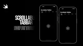 Scrollable Tab Bar With Smooth Scrolling Tab Effect In SwiftUI Tutorial
