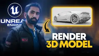 How to Render 3D Model in Unreal Engine 5.4 | UE5.4 3D Model Export Settings