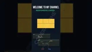 The Art of Responsive Card Design in CSS || #coding #shorts #flexbox || flexbox