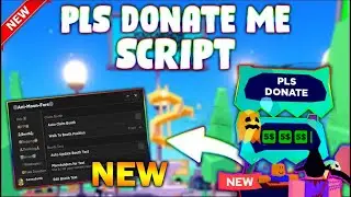 *NEW* PLS DONATE Script (PASTEBIN 2023) (AUTOFARM, FAKE MESSAGE, AUTO CHAT, FIND RICH SERVERS)