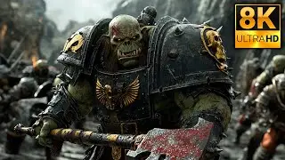 WAR OF THE ORCS | Realistic IMMERSIVE ULTRA Graphics Gameplay | Warhammer 40K Space Marine | 8K