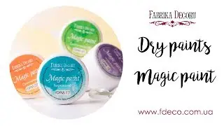 Dry paints "Magic paint"