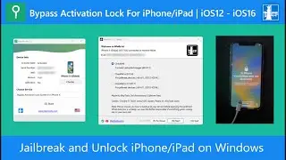 🔔 Jailbreak and Unlock iPhone/iPad on Windows Tutorial | iOS12 - iOS16  (2023)