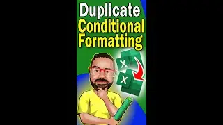 Duplicate Conditional Formatting Across Tabs in Excel